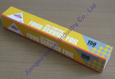 Household aluminium foil roll