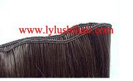 hand tied human hair weft