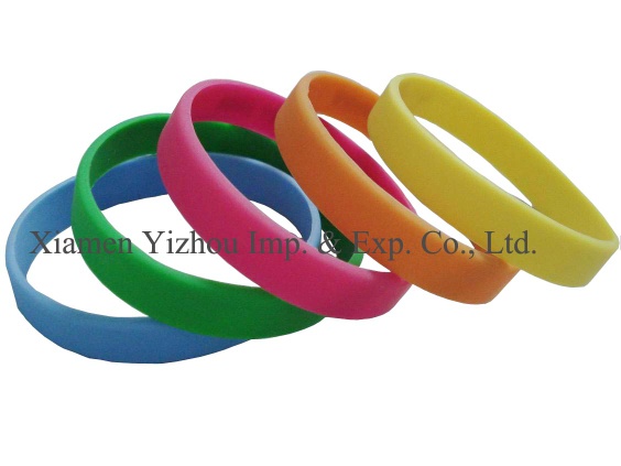 silicone rubber bracelet