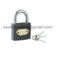 Grey Iron Padlock