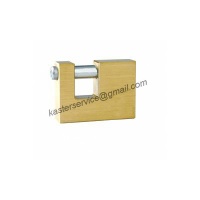 Rectangle Brass Padlock