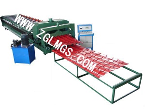 Colored Steel Roof Tile Forming Machine