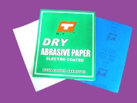 Dry sand paper