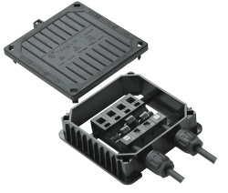 solar junction box - disassemble type