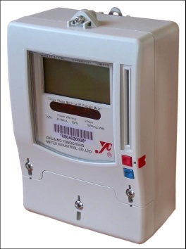 Single phase multi-tariff prepaid meter