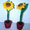 Sunflower Pot