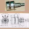 Hot Molded Potentiometer (Duplex Rated Power)