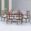 Queen Anne Style Rectangular Dining Set