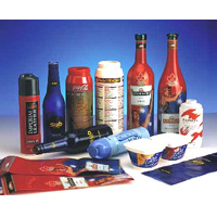 Shrinkable colorful labels / Decorative shrink sleeves