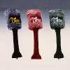 Golf Multi - Color Fur Wood Head Cover