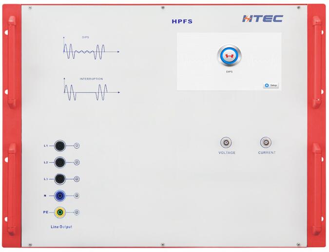 Three phase Voltage Dips & Interrupts Generator