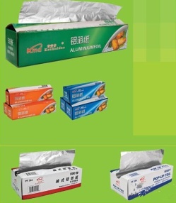 Disposable Aluminum Foil rolls pop up sheet For Household