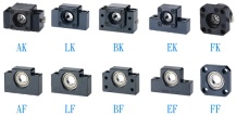 BALLSCREW SUPPORT UNIT-BK/BF/EK/EF/AK/AF/FK/FF/LK/LF