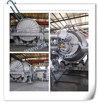 Rotary tilting furnace