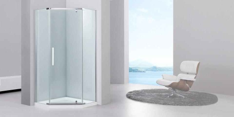 Diamond Pivot Shower Enclosure