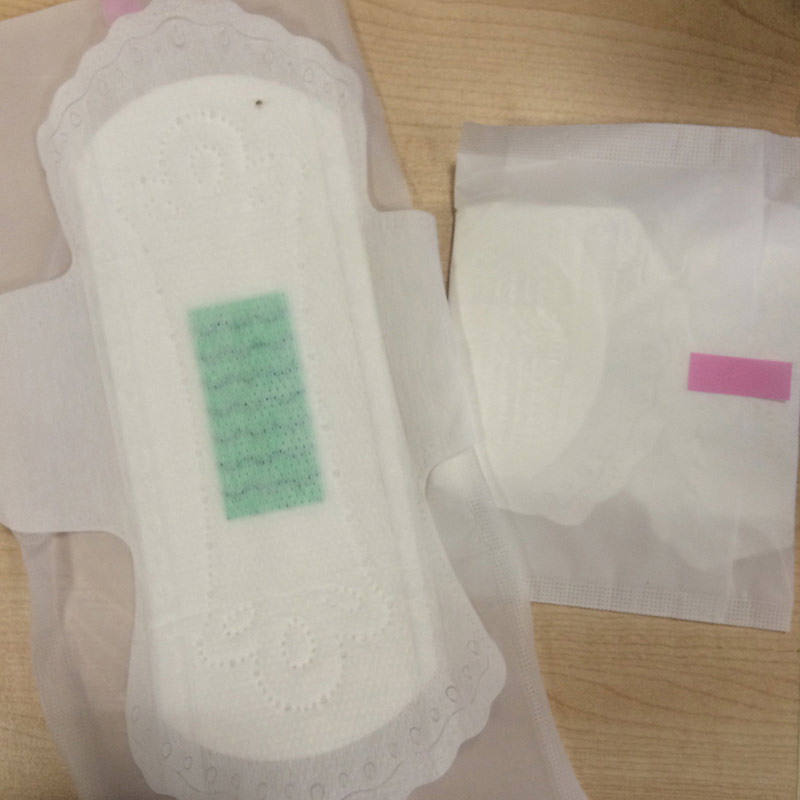 Negative Ion Sanitary Napkin