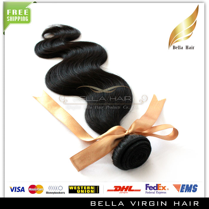 body wave hair weft