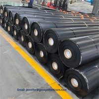 HDPE Geomembrane Pond Underlayment is made by high density polyethylene