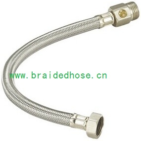 Timothy Holding Braided Hose