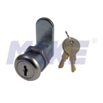 Wafer Key Cam Lock, Zinc Alloy, Shiny Chrome, Nickel Plated - 3