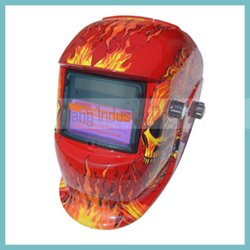 Solar Powered Auto Darkening Welding Helmet