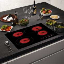 4 burners ceramic hob