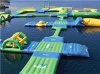 inflatable floating water trampoline