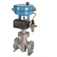 Fluorine Lined Control Valve, Single Seat, WCB, 2 IN, 150 LB - Fluorine Lined