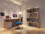 2014 Modern Design Wood Metal Bookshelf