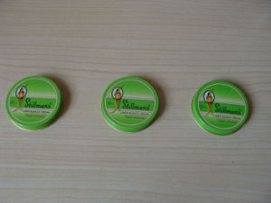 Cream Aluminium Screw Lids