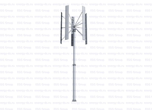 Vertical-axis wind turbine "Falcon Euro" - 1-20 kW