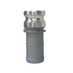 Aluminum Camlock Quick Coupling Type E Hose Shank x Male Adaptor - fastlineindustrial