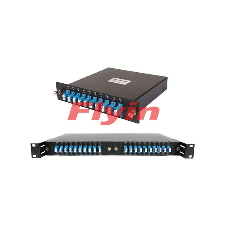 Flyin Optronics’ 100GHz/200 GHz dense wavelength division multiplexer (DWDM module) utilizes thin film coating technology and proprietary design of non-flux metal bonding micro optics packaging to achieve optical add and drop at the ITU wavelengths. It provides ITU channel center wavelength, low insertion loss, high channel isolation, wide pass band, low temperature sensitivity and epoxy free optical path . It can be used for wavelength add/drop in telecommunication network system.