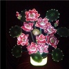 LED lamp, fiber lotus lamp, for the Buddha lamp, decorative lamp