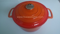 Cast Iron Enamel Casserole