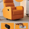 New Single-Seat Manual Function Sofa Modern Minimalist Electric Can Shake Lunch Break Function Flannel Sofa Recliner