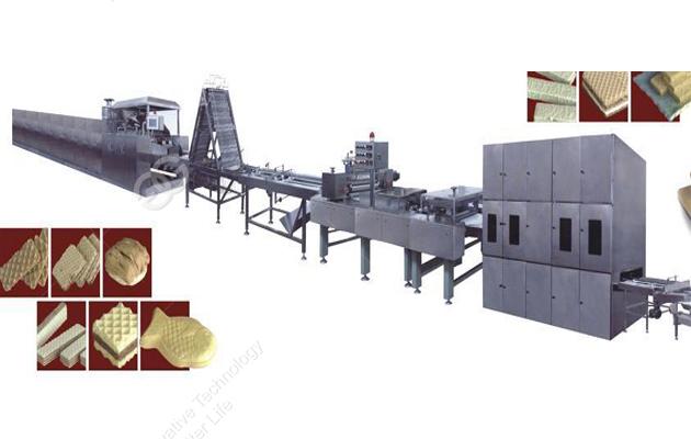 wafer biscuit machine line