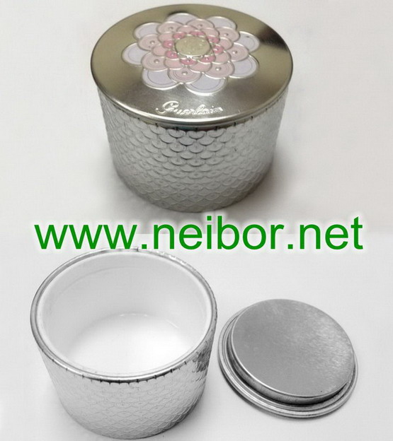 cosmetic tin case