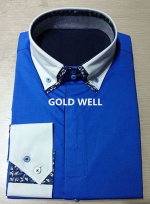 Mens slim luxury dress shirts