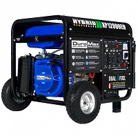 DuroMax Portable Hybrid Gas Propane Generator XP12000EH 12,000-Watt 18 HP