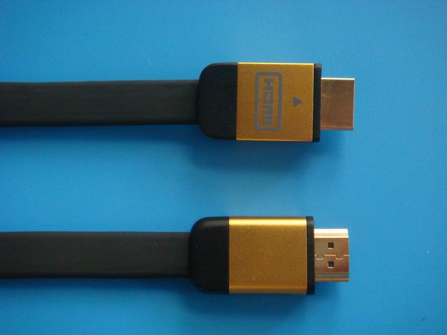 Flat Yellow HDMI