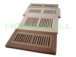 flush mount floor register with damper