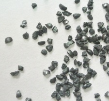 cast steel grit for sandblasting surface treatment