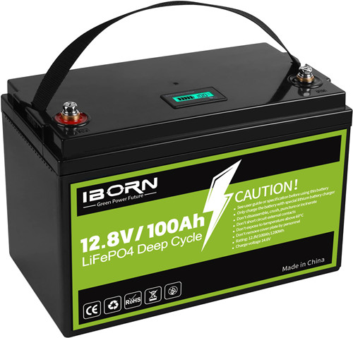 deey cycly lifepo4 12V100Ah battery