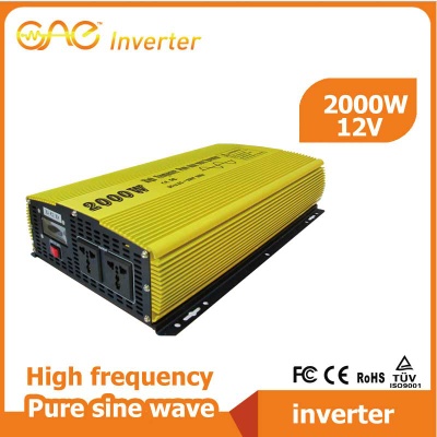 PI 2000W 12V High frequency pure sine wave inverter