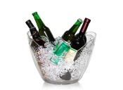 oval shape plastic ice bucket