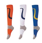 Jacquard Knee high football socks