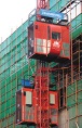 VF Regulation builders hoist with energy conservation