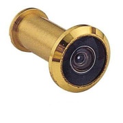 Brass door viewer