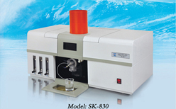 Atomic fluorescence gold content analyzer